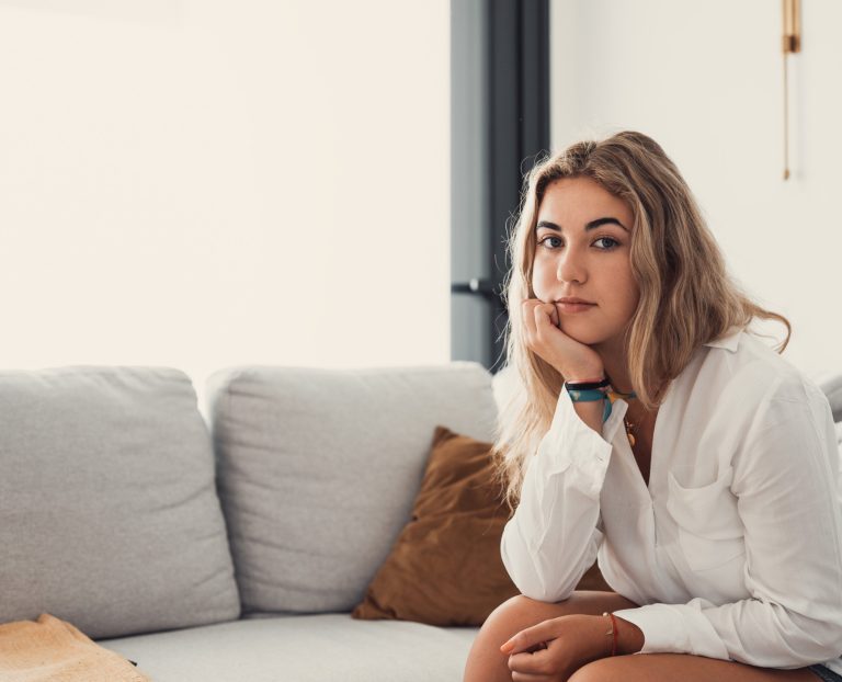 Young Woman Thinking